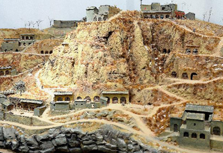 &ldquo;黄土高坡&rdquo;亮相山东潍坊文展会