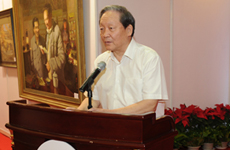 中共中央直属机关书画协会主席武春河致辞