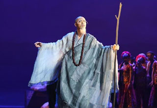 高清：大型舞剧《法显》在京首演