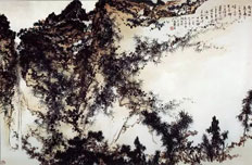 潘天寿绘画作品解析展