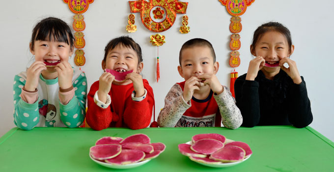 “咬春”迎立春