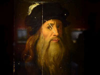 达芬奇唯一公认自画像首次亮相中国