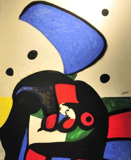 女人·小鸟·星星——米罗特展