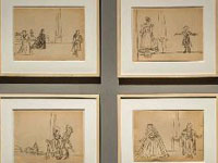 叶浅予、陈丹青表演艺术速写展