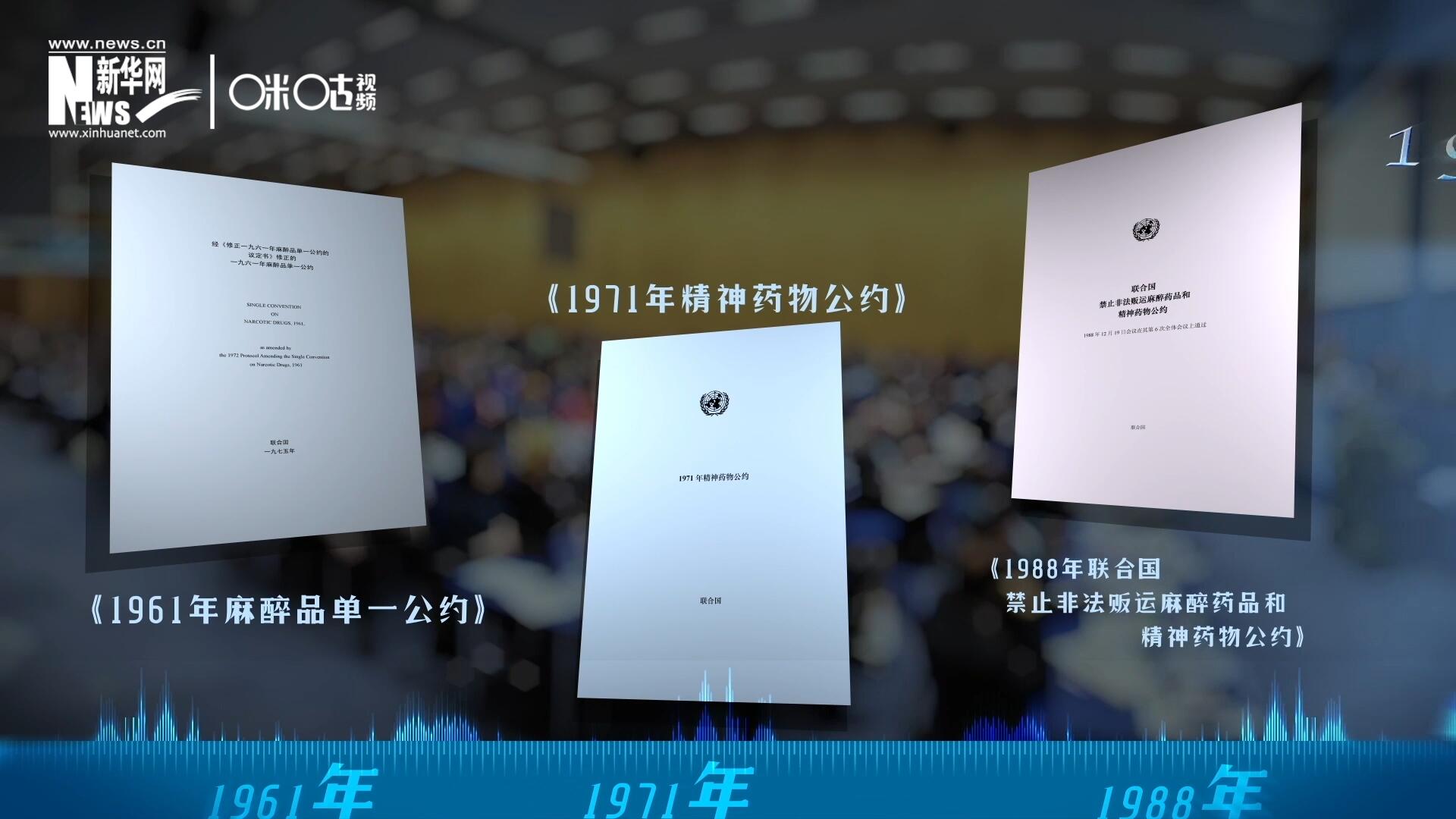当前国际社会所共同遵循的三大国际禁毒公约，分别在1961年、1971年和1988年 由联合国牵头缔结。