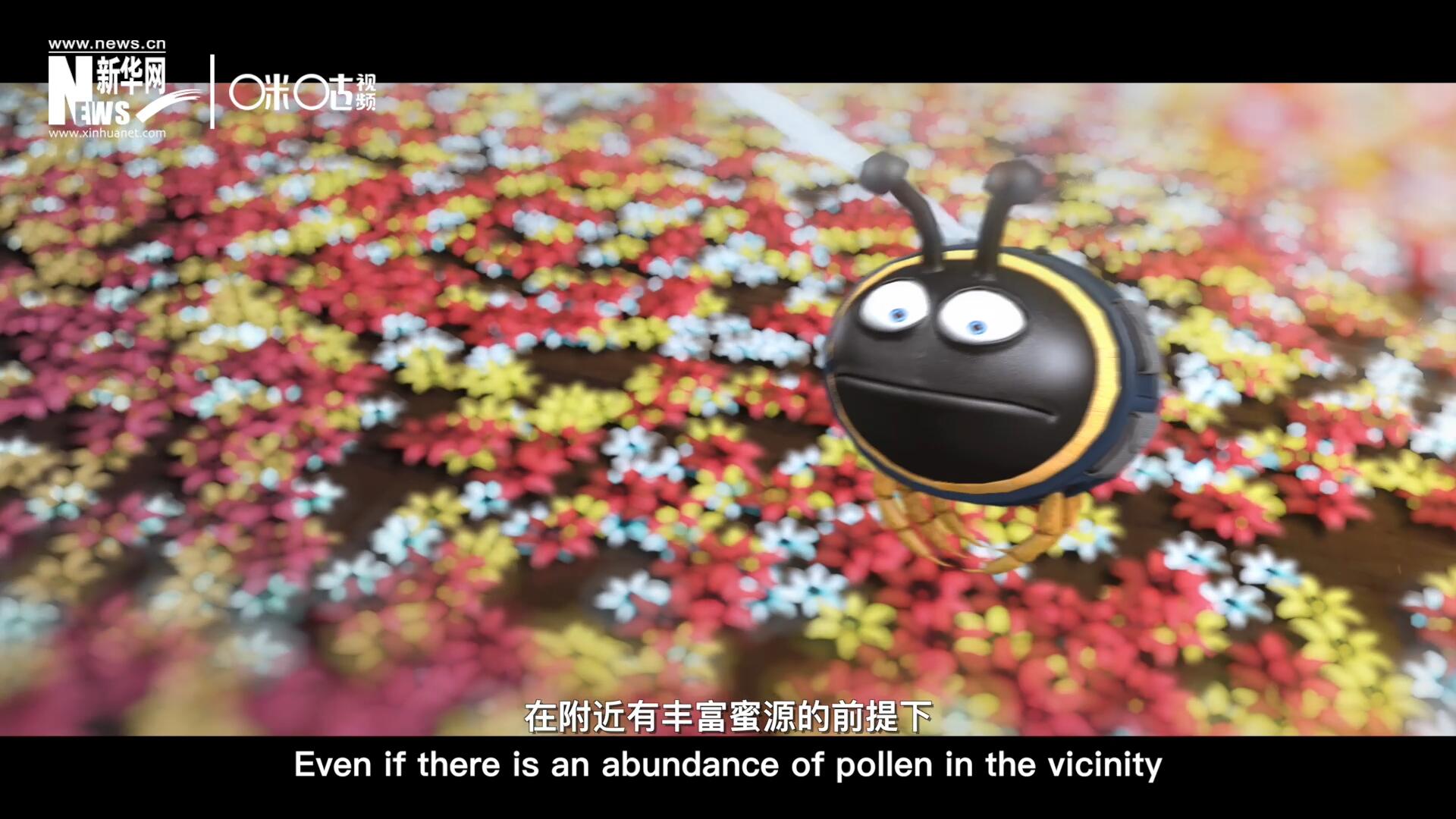 你知道一只蜜蜂采一公斤蜜有多辛苦吗？据统计，在附近有丰富蜜源的前提下，一只蜜蜂大约需要飞行四万千米