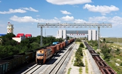 China-Mongolia border port sees record number of China-Europe freight trains