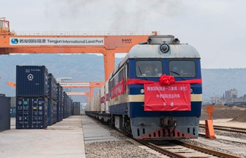 First cold-chain train launched on China-Laos Railway