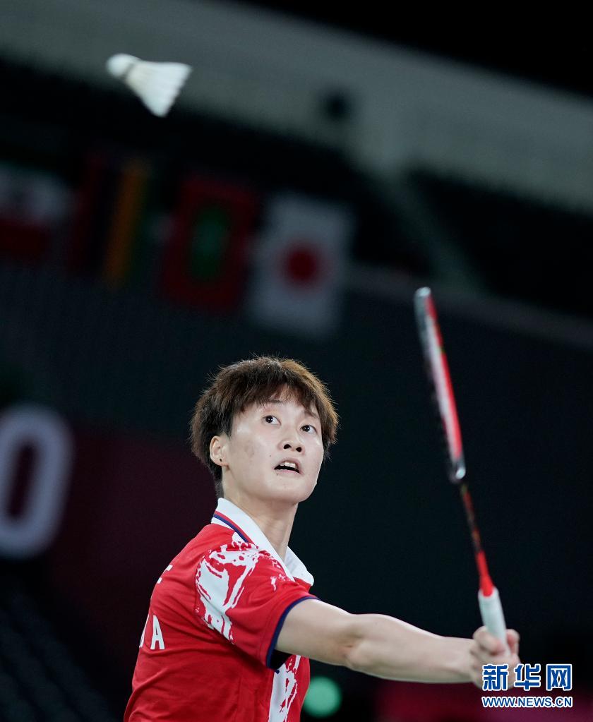 中国选手陈雨菲获得东京奥运会羽毛球女子单打冠军
