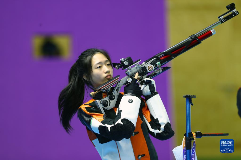 射击——世锦赛：中国队获得10米气步枪混合团体冠军