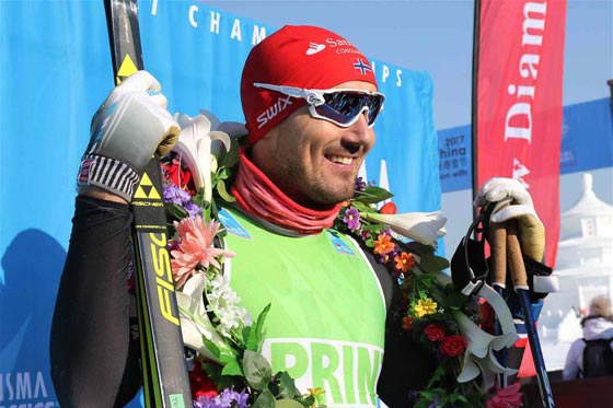 国际雪联男子50公里积分赛：挪威选手安德烈亚斯夺冠