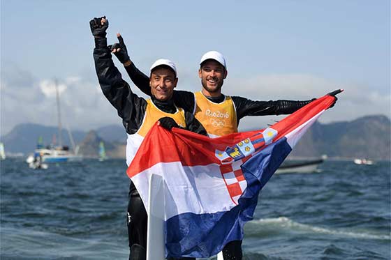 帆船男子470级：克罗地亚组合夺冠