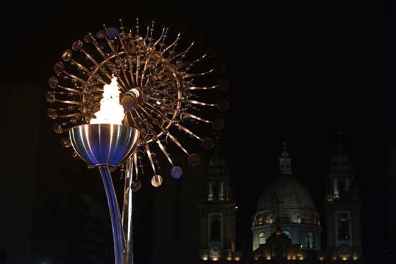 里约奥运会设立“人民圣火台”