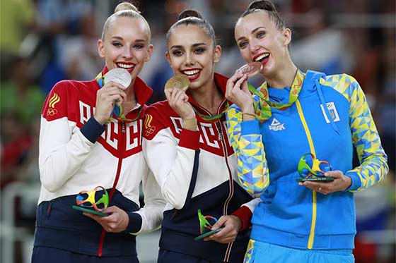 艺术体操个人全能：俄罗斯选手马蒙夺冠
