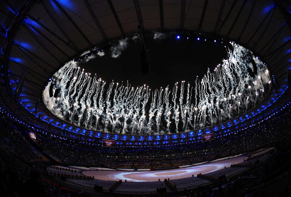里约奥运会闭幕式现场