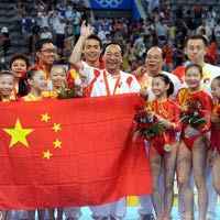 第126金：中国女子体操队