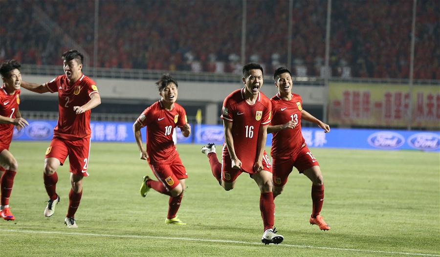 祝愿中国队打进世界杯