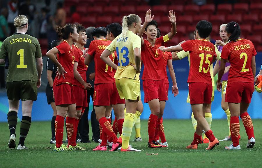 中国女足女子足球小组赛实现保底目标