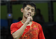 快讯：张继科晋级乒乓球男单决赛 会师马龙