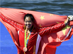 记奥运会赛艇女子单人双桨铜牌得主段静莉