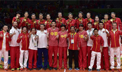 里约奥运会女子排球决赛中国女排夺冠