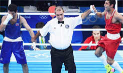 拳击男子52公斤级：乌兹别克斯坦选手夺金