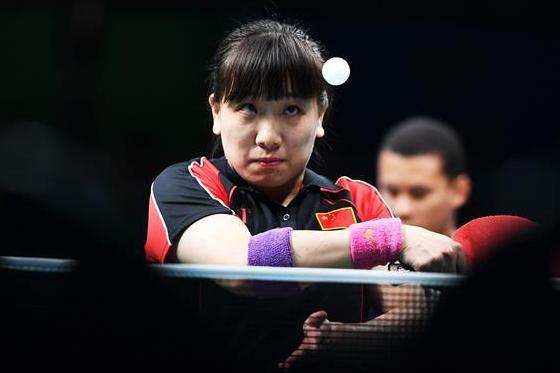 乒乓球：中国选手薛娟获得女子单打3级金牌