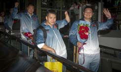 中国残奥健儿载誉归来 获得多项表彰