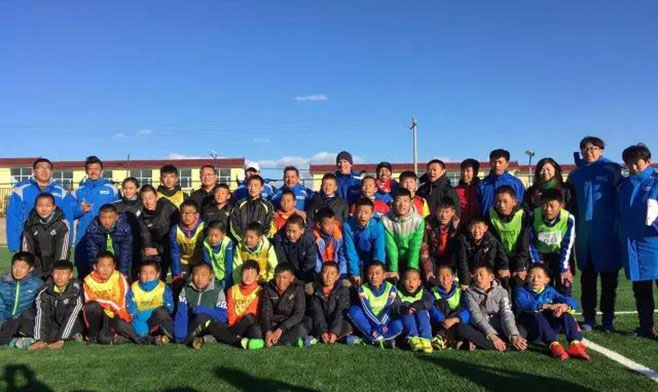中国足球人才库“天才少年”选拔计划呼和浩特站落幕