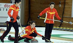 亚冬会：中国冰壶三战两胜　女队负韩国队