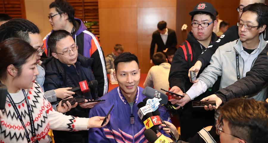 CBA全明星首发球员圆桌采访在青岛举行