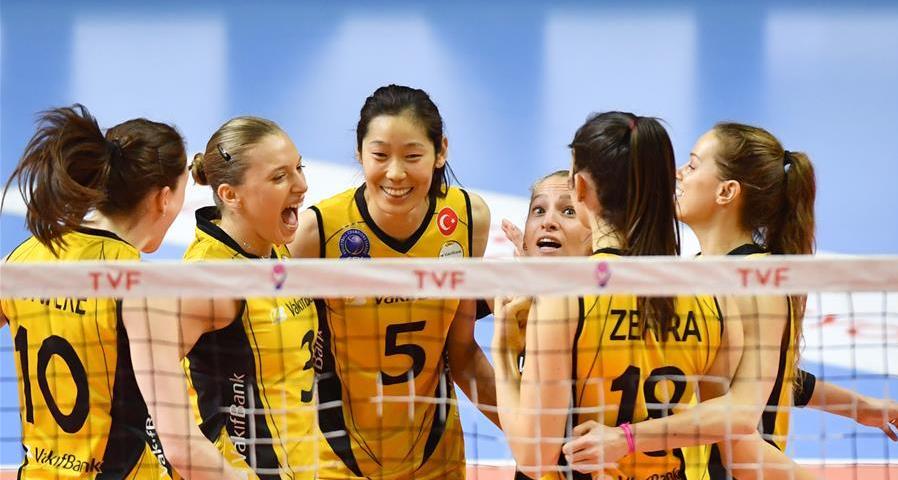 土耳其女排联赛：瓦基弗银行胜加拉塔萨雷