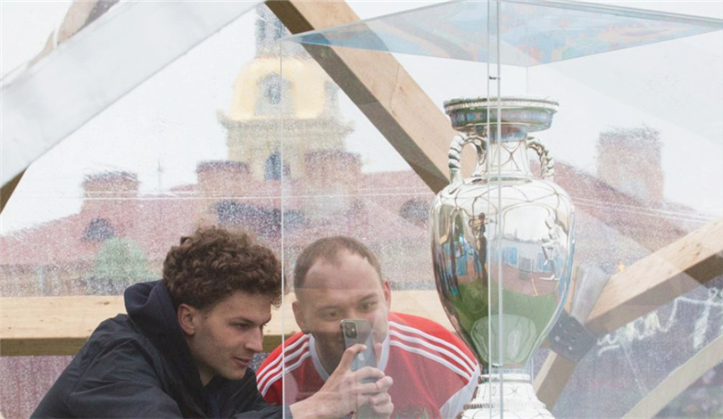 德劳内杯在圣彼得堡巡展