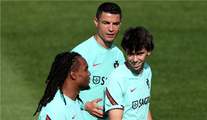 葡萄牙队备战欧锦赛