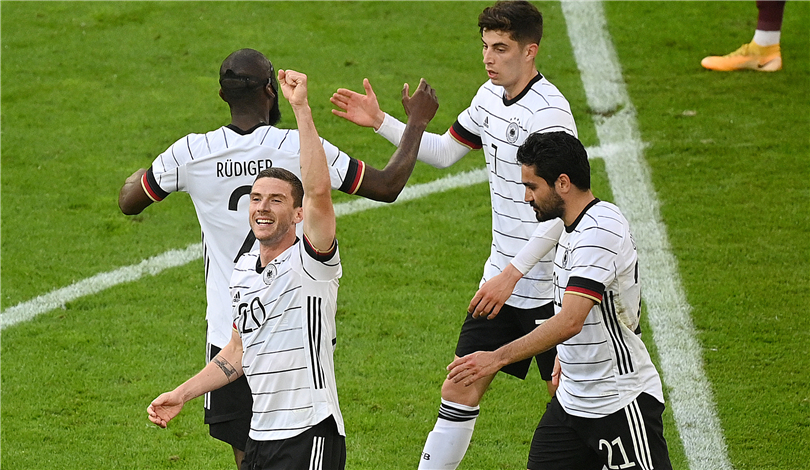 足球热身赛：德国胜拉脱维亚