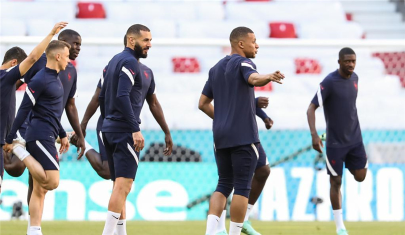 欧锦赛：法国队备战