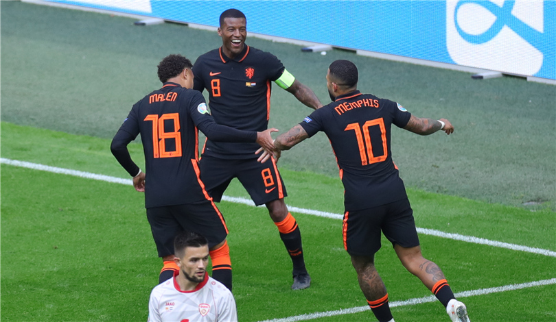欧锦赛小组赛：荷兰队晋级16强