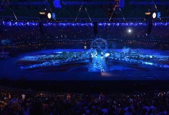 高清大图：伦敦奥运会闭幕式举行