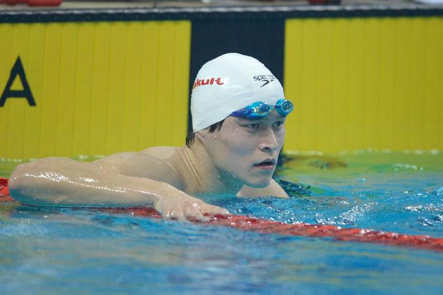 孙杨晋级男子1500米自由泳决赛