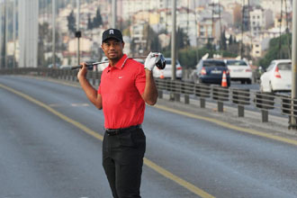 伍茲為2013土耳其高爾夫公開賽開桿