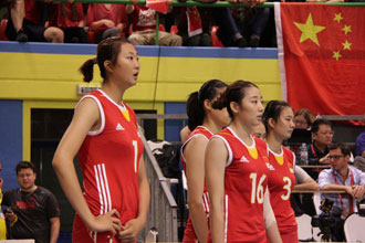 瑞士精英赛：中国女排名列第四