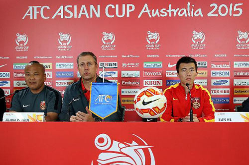 亞洲杯複賽：中國隊舉行賽前新聞發布會