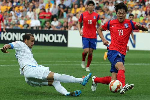 亞洲杯四分之一決賽：韓國2-0勝烏茲別克斯坦進四強