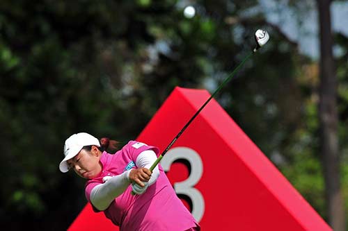 馮珊珊徵戰新加坡匯豐女子高爾夫冠軍賽
