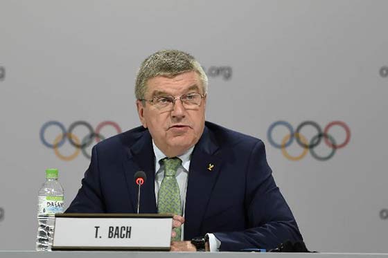 国际奥委会主席巴赫在吉隆坡举行发布会