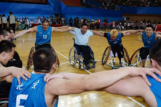 残运会:北京男队轮椅篮球夺冠