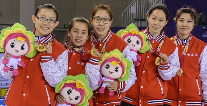 全冬会女子冰壶：哈尔滨队获得冠军