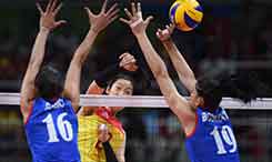 快讯：中国队获得里约奥运会女子排球金牌