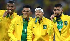 巴西：奥运男足首金 堪比奖牌榜第一