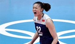 中国女排3-2战胜巴西队晋级四强